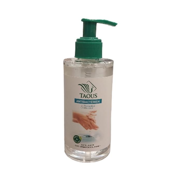 TAOUS, SAVON LIQUIDE ANTIBACTÉRIEN, FLACON POUSSE