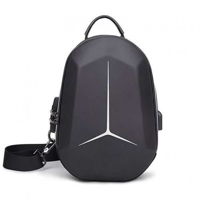 Sac à bandoulière étanche avec port USB