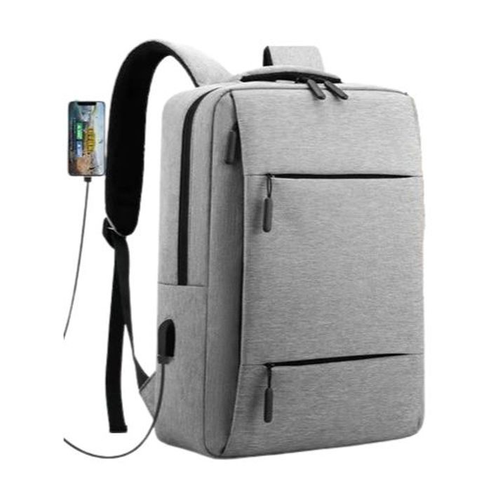 Sac à dos multifonction : voyage, affaires, cartable PC avec port USB, sac scolaire