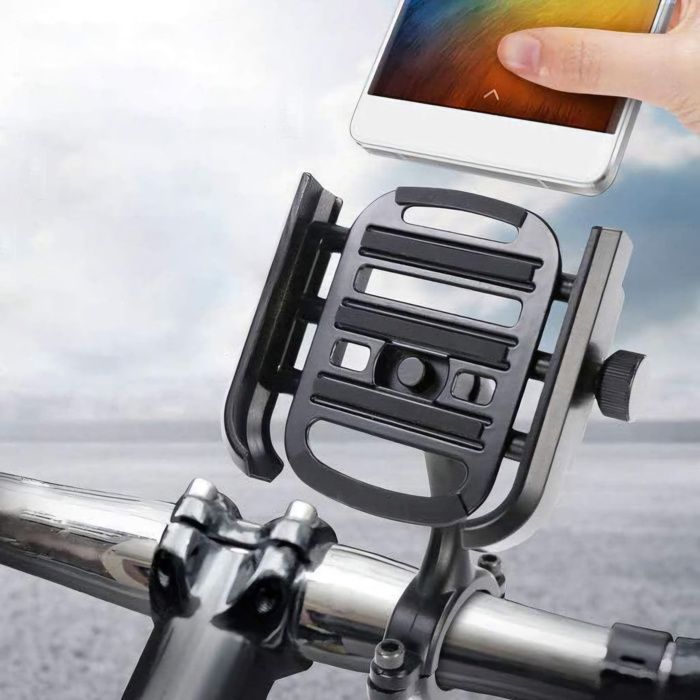 Support de téléphone portable pour guidon de moto et vélo