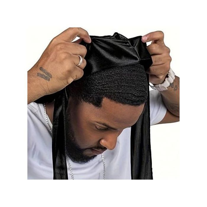 Durag Satiné en Soie - Élégance et Protection
