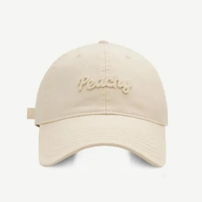 Capper L.A. Chapeau de Baseball Casquette de Soleil Réglable Fashion Trend LA004-1 Off White