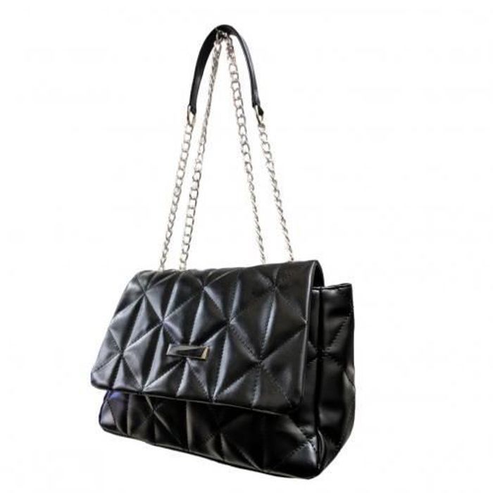 Sac à main de luxe, sac à bandoulière en cuir, bag femme, crossbody pour voyage Noir
