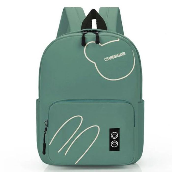 Sac à dos d'école pour enfants, Cartable de voyage imperméable, bag scolaire Vert