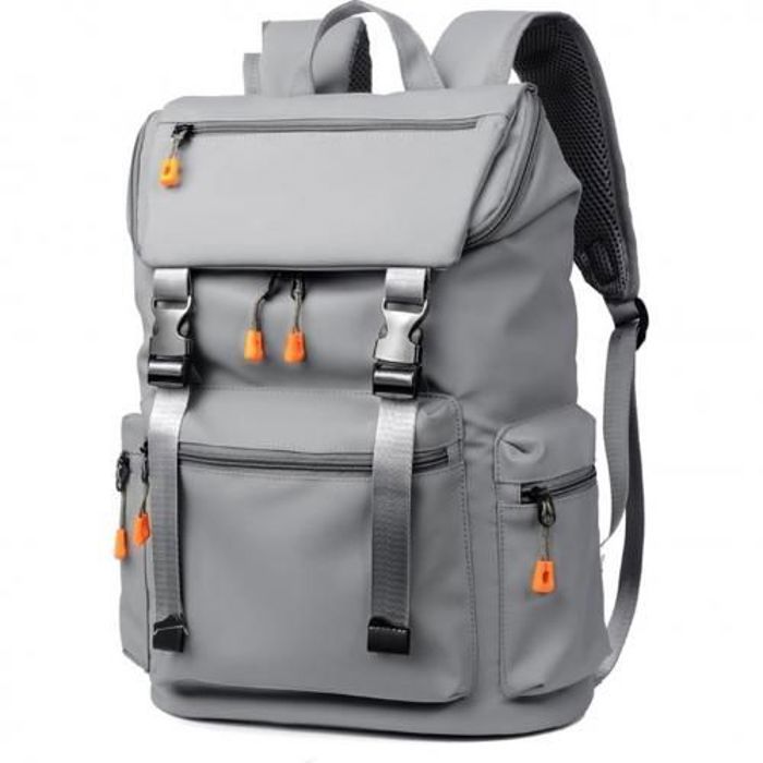 Cartable d'affaires, Sac à dos pour ordinateur, backpack scolaire de voyage, bag Gris