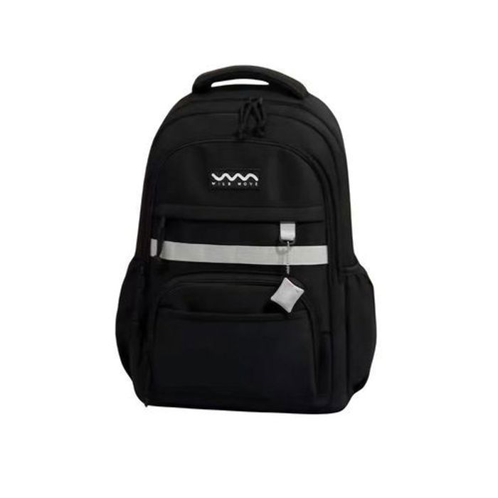 Sac à dos pour PC, cartable d'affaire, sport, voyage, camping, bag scolaire Noir