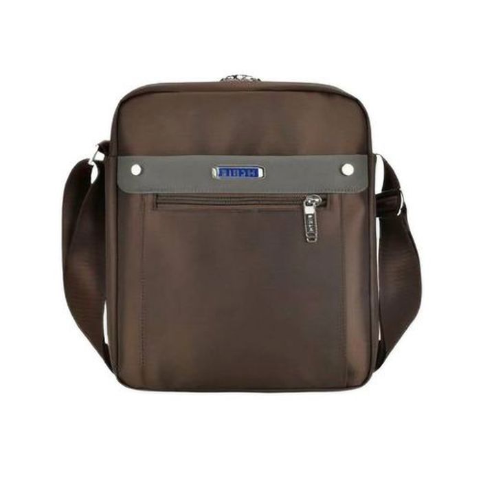 Sac à bandoulière - GENERIC - Compact - Marron - Poches multiples - Léger et durable