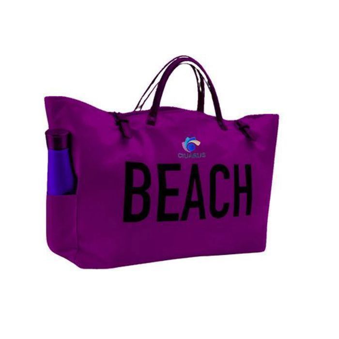 Sac à main de plage, sac à bandoulière Voyage Violet