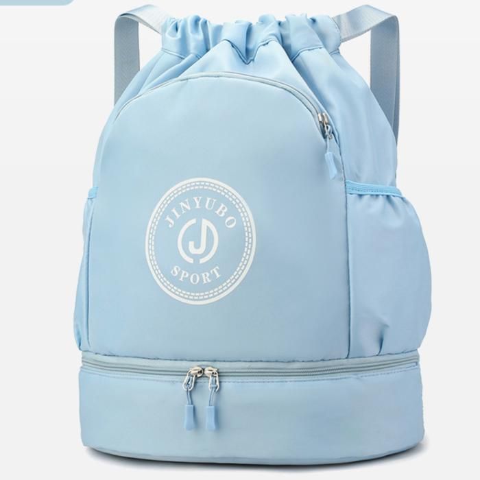 Sac à dos polyvalent pour activités sportives avec compartiment inférieur zippé Bleu