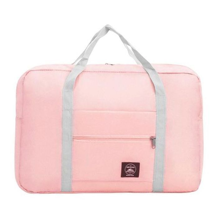Sac de sport, sac de rangement pour vêtements, bag de voyage, fitness, travail Rose