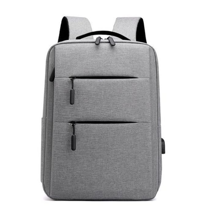 Sac a Dos  pour ordinateur, idéal pour un usage quotidien,les voyages,le travail Gris