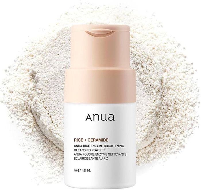 Poudre nettoyante - ANUA - Rice Enzyme - Éclaircissante - 40g - Tous types de peau
