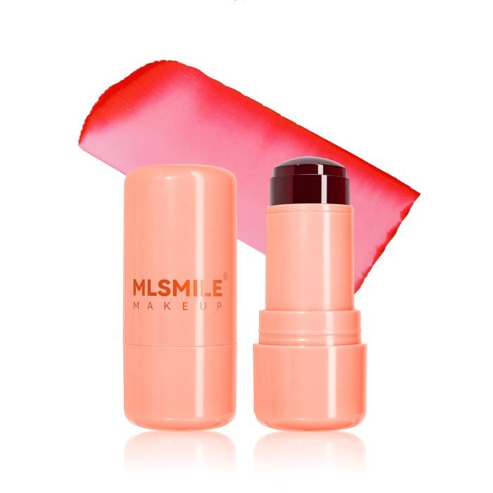MLSMILE Fard à joues Jelly Lip & Cheek Tint Blush Stick #02 - 5g