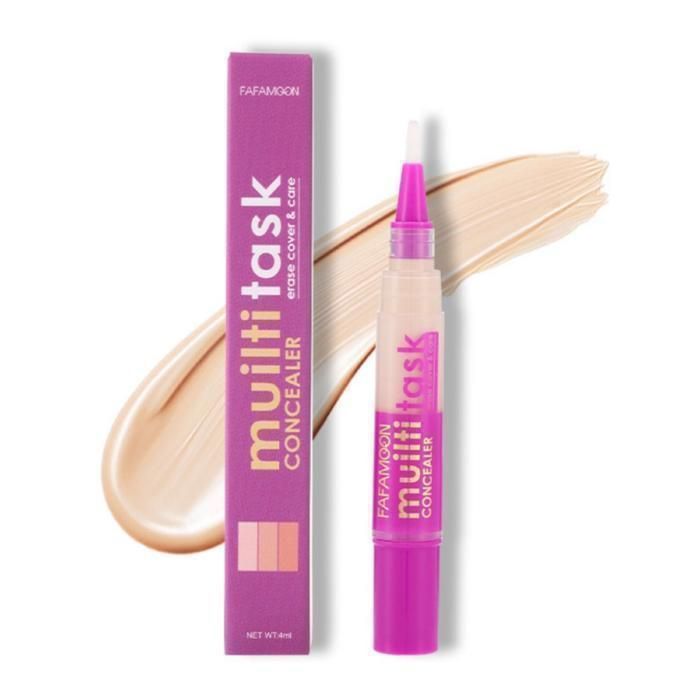 Stylo Correcteur Liquide - FAFAMOON - 01 White - 4ml - Haute Couvrance - Application Facile