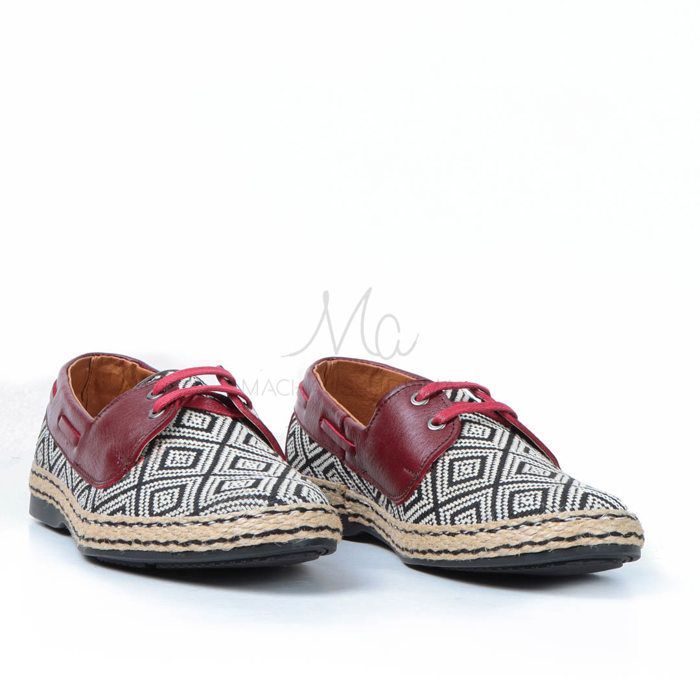 Mocassins Homme en Grenat