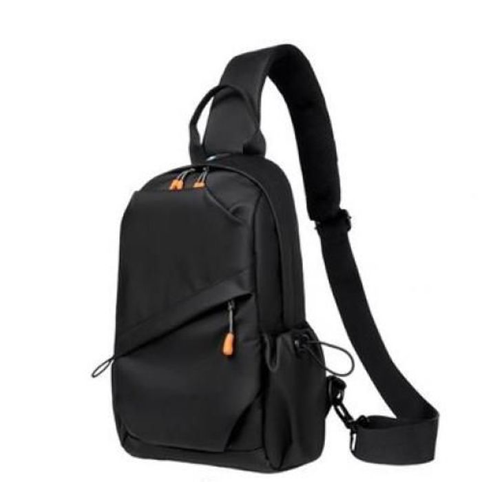 Sac à bandoulière antivol - Noir - Oxford - Zippée - Multifonctionnel