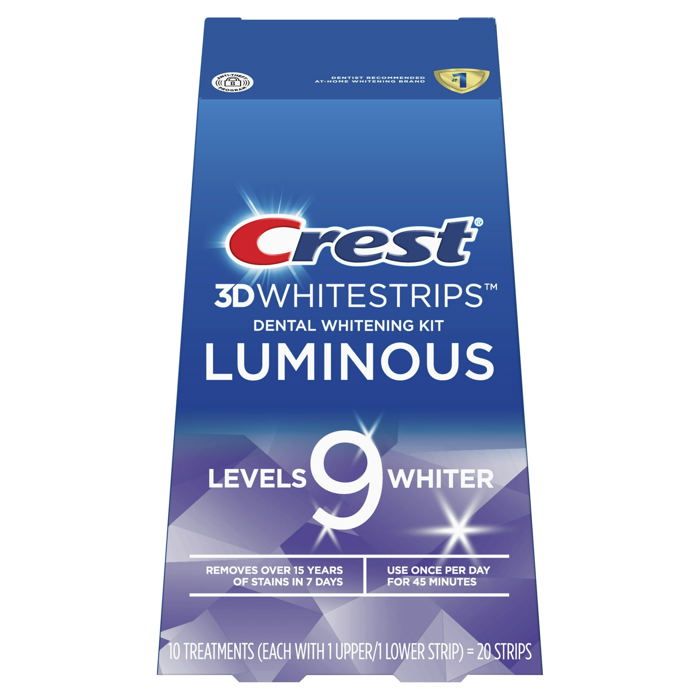 Crest 3D White Luminous - 10 traitements