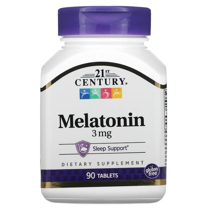 21st Century - Mélatonine - 3 mg - 90 comprimés