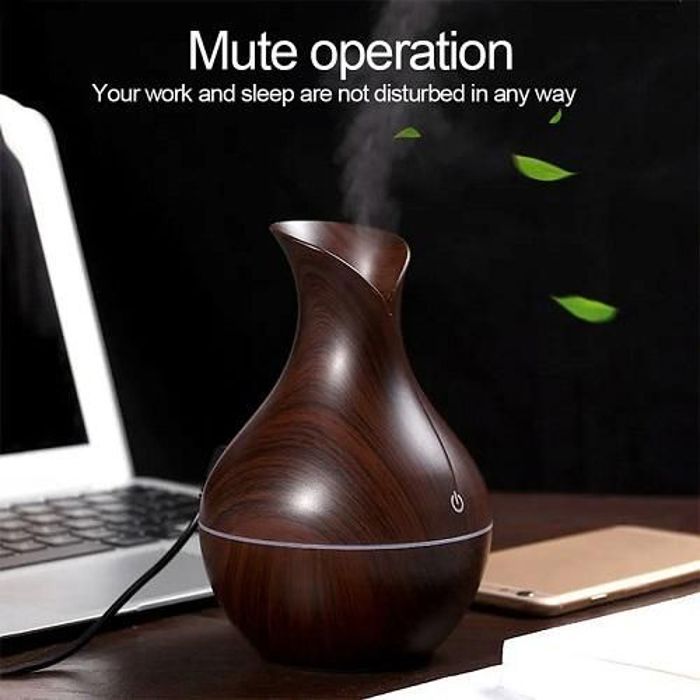 Humidificateur Diffuseur d'air/Huiles avec LED Purificateur atomiseur