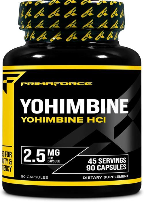 PRIMAFORCE YOHIMBINE HCI 2,5 mg - 90 capsules