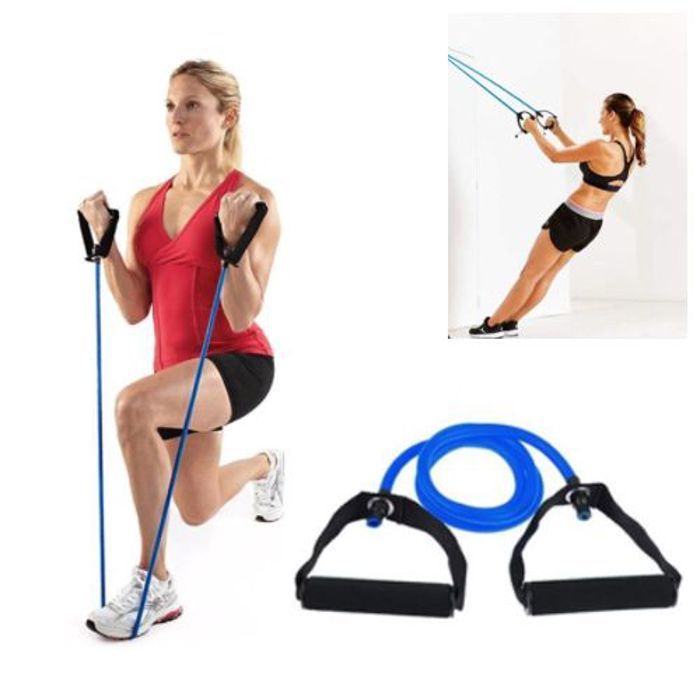 Elastique de résistance pour yoga,bande extensible en caoutchouc pour pilates, corde de traction pour fitness entraînement sportif