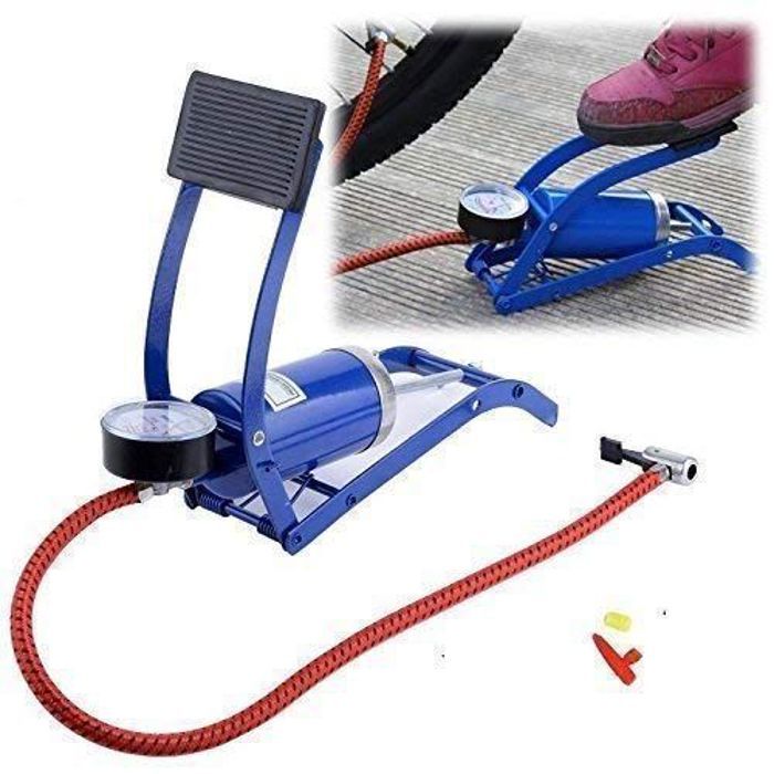 Pompe à Pied Multifonction Gardez Vos Équipements Gonflés en Toute Simplicité