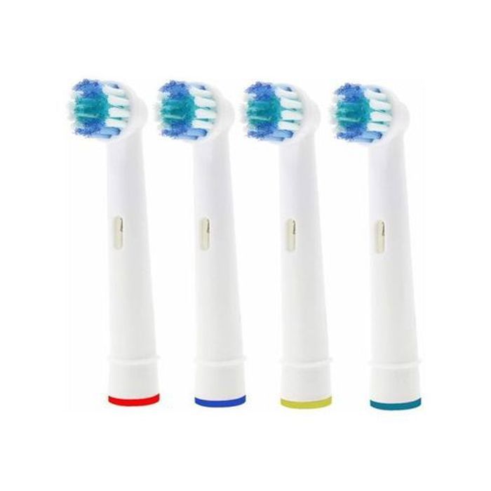 Pack de 4 Tête de Brosse à Dents Ultrasonique électrique pour Oral-b B