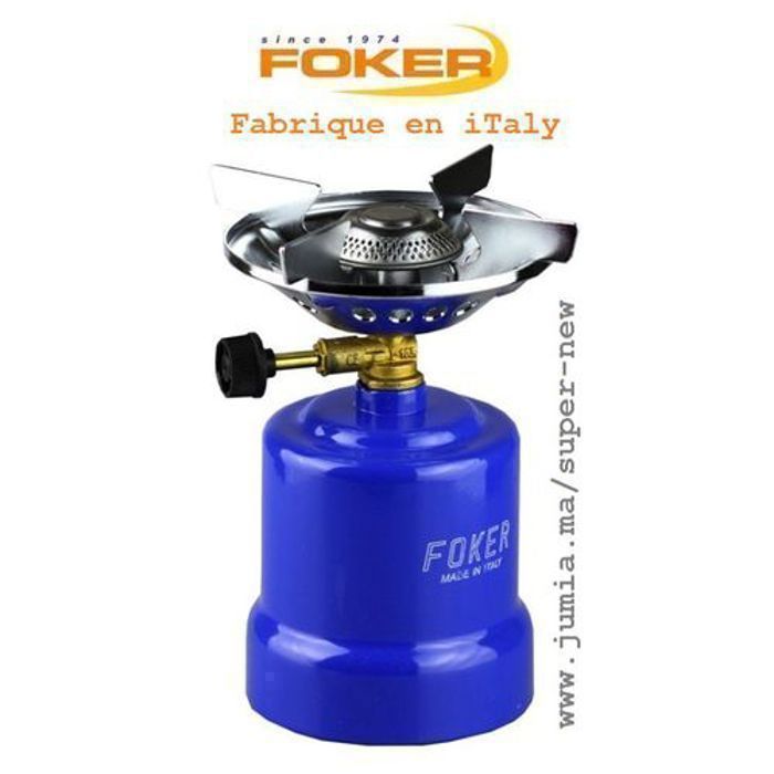 réchaud de camping GPL gaz de comping randonnée foker. (made in Italy)