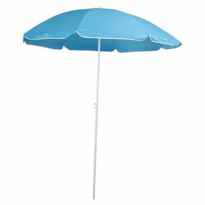 Parasol de Plage inclinable protection Anti UV 1.4M