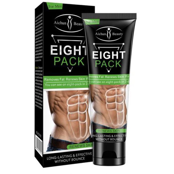 Aichun Beauty Hanes Lot de huit crèmes musculaires plus fortes pour homme - Taille du torse -