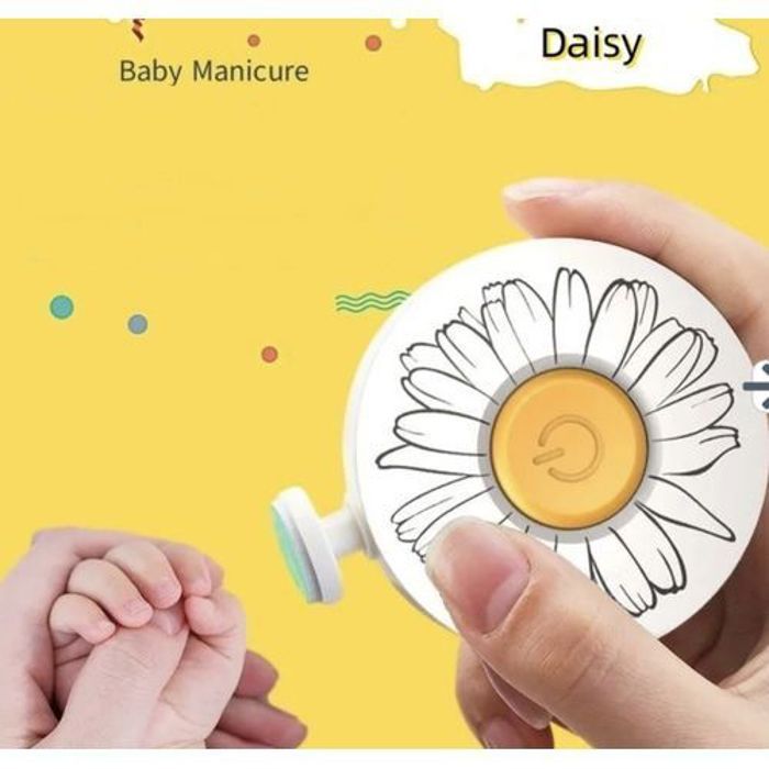 Coupe-ongles électrique pour bébés à faible bruit pour Lime à ongles Électrique