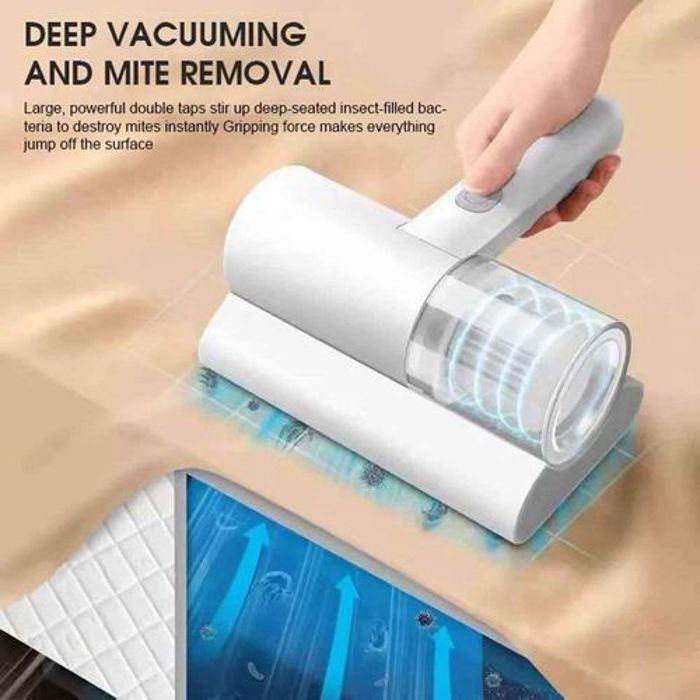 Mini aspirateur à main anti-acariens rechargeable portatif, lit, tapis, canapé