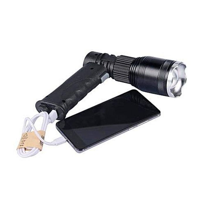 Torche Pistolet à 2 Km light D'une Puissance de 30W USB  Charge . Power Banc