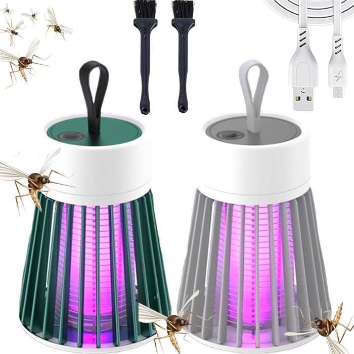 Anti-moustiques électrique, lampe UV, Rechargeable par USB, Anti-mouche, piège