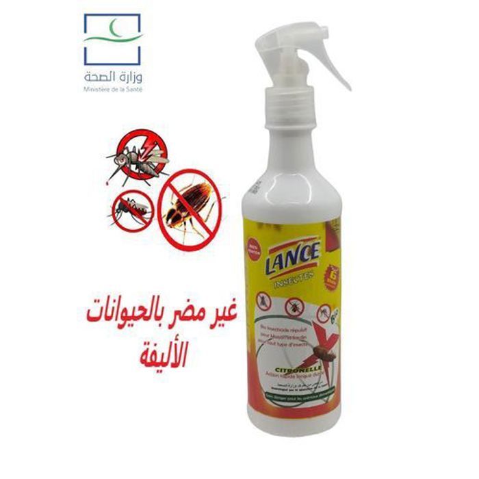 Lance Insecticide Bio pour Tout Type d’Insectes, Action Rapide, 6 Mois d’Efficacité