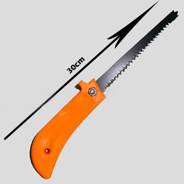 Offfre Scie à main pour la maison coupe bois plastique multifonction 1pcs