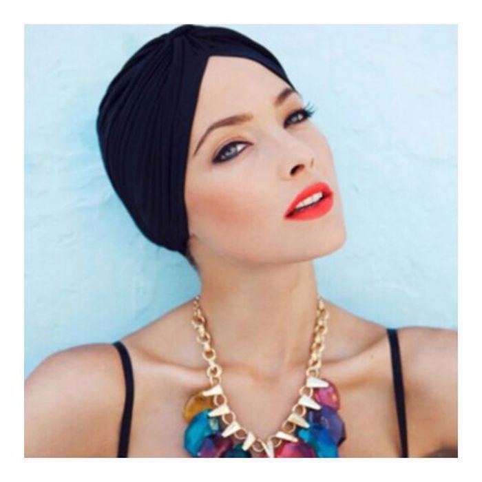 Bonnet Chapeau turban pour femme, chapeau de chimiothérapie, bandeau pour femme