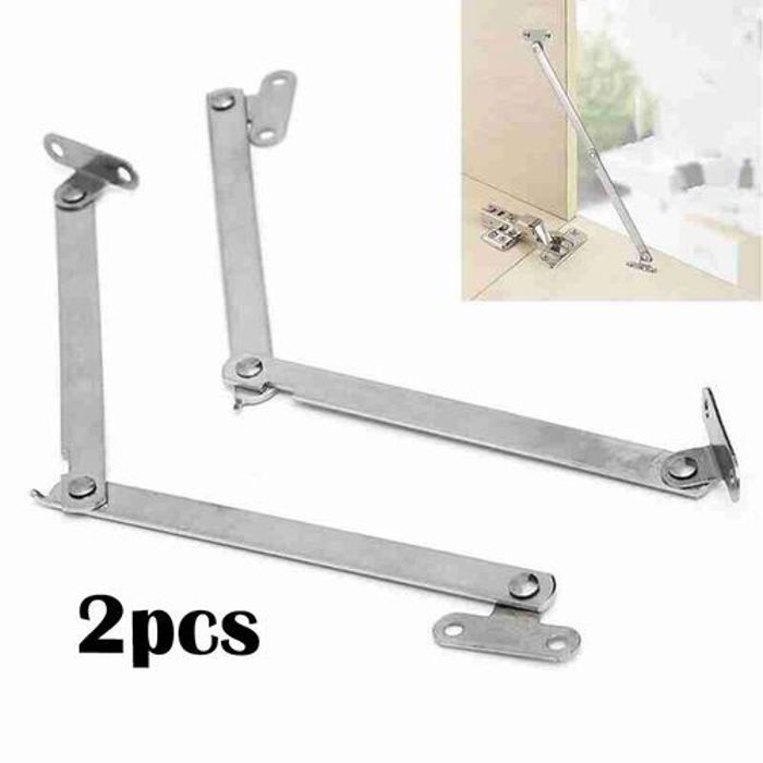 2 pièces Mini Support charnière, antirouille charnière matériel accessoires pour armoire et porte, Tige de traction