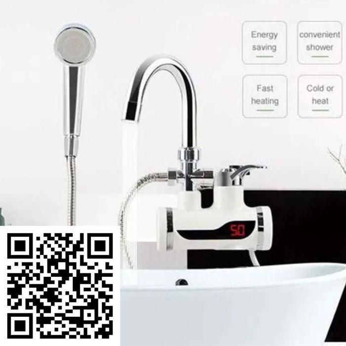 robinet chauffe-eau instantané électrique, pour douche ou cuisine, chauffe-eau instantané