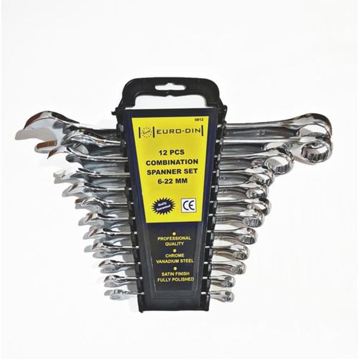 Jeu de clés mixtes set 6-22mm 12pcs de réparation-outils à main