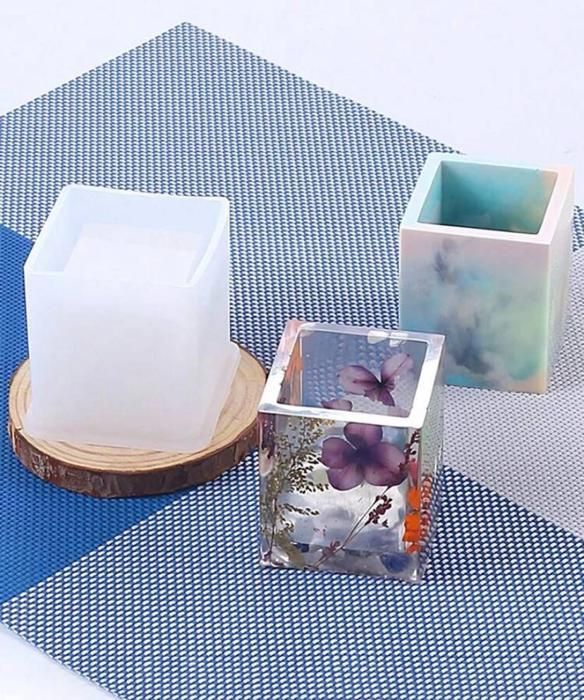 Moule Porte-stylo De Rangement En Silicone