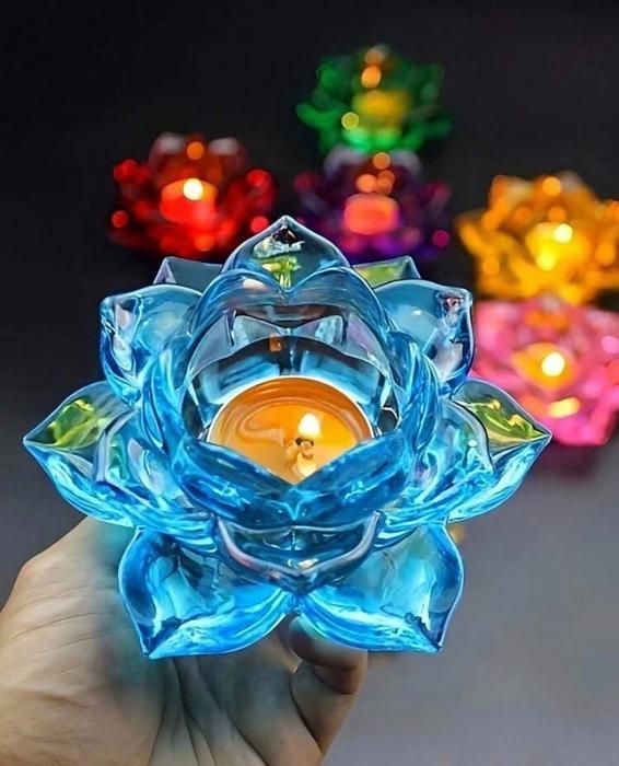 1 Pièce Moule À Résine Pour Porte-bougie De Lotus, Boîte À Bijoux De Conception Maison , Petit Conteneur D'accessoire