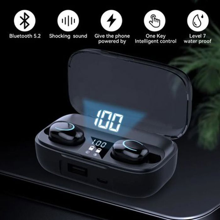 Sans fil Bluetooth Casque Smart Touch Control Écouteurs Suppression Pour Sport X10