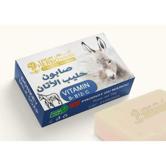 Savon au lait d'ânesse 70 gm