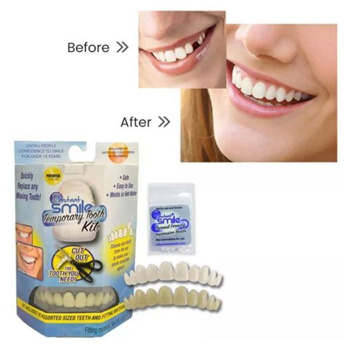 Snap On Smile Blanchiment - Smile Fit Flex Dents Silicone