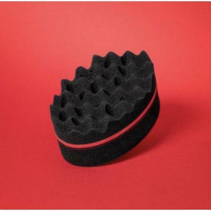Éponge à boucles - Twist Sponge - Curl Sponge - Double face - Lavable - Pour cheveux naturels