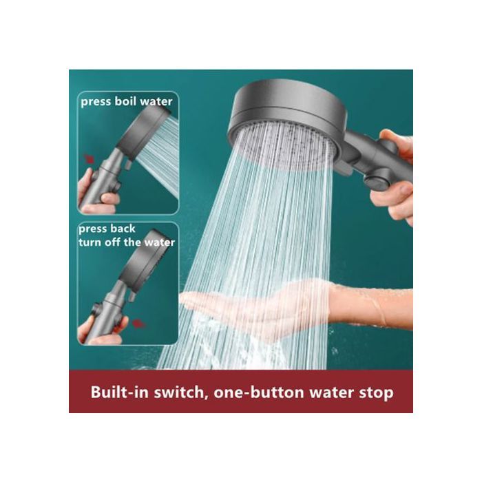 Pomme de douche turbocompressé - Turbocharged Shower Head