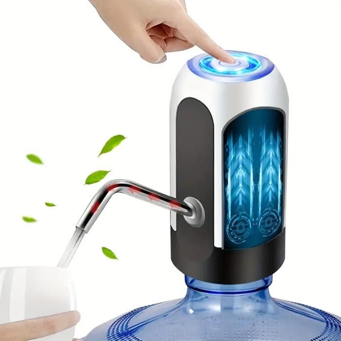 Pompe distributeur d'eau - Non spécifié - 5 gallons - Rechargeable - Portable - Facile à utiliser
