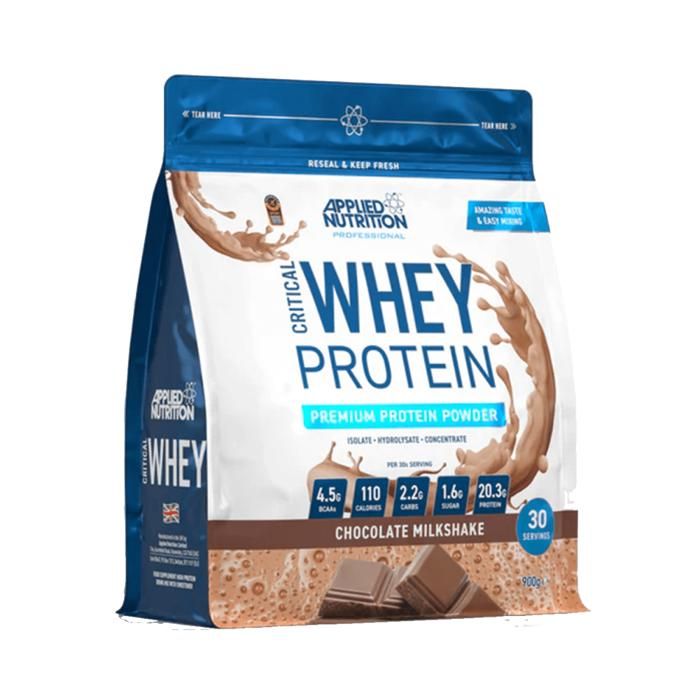 Whey concentrée Applied Nutrition - Critical Whey - Chocolate Milkshake 900g