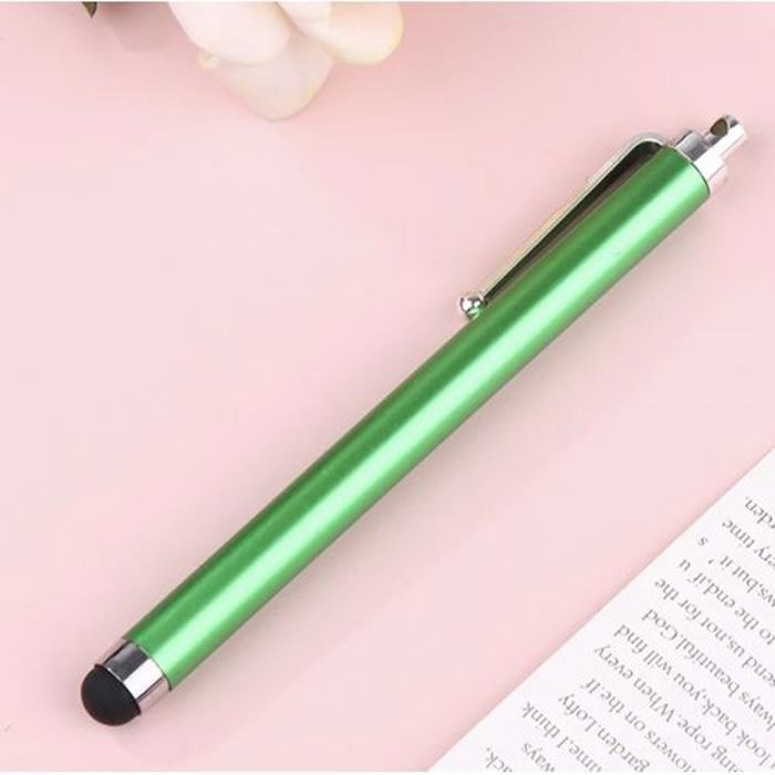Stylet  de téléphone portable pour écran tactile  avec clip